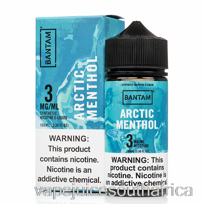 Vape Juice South Africa Arctic Menthol - Bantam Vape - 100Ml 6Mg